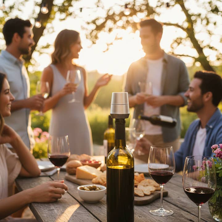 Kadra Kitchenware - Wholesale Wine Stopper - Trudeau - Expandable Wine Stopper2