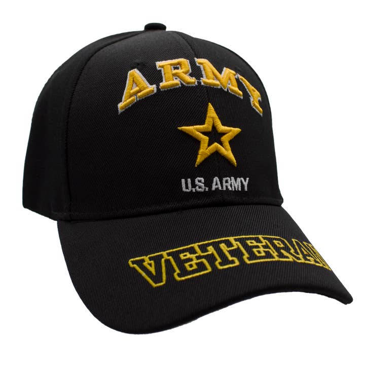 Army Logo w/ Veteran Outline Cap for wholesale by Windcatcher Inc