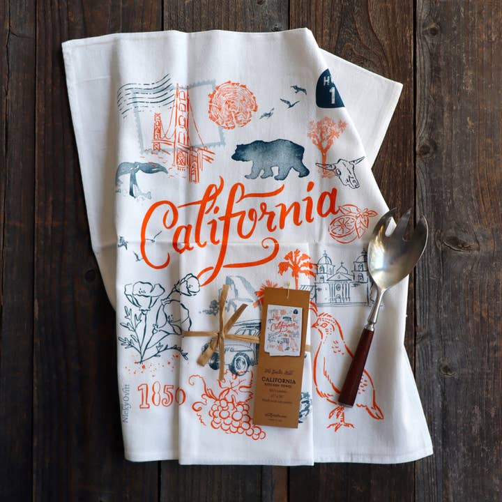 California Kitchen Towel for wholesale by Nicky Ovitt Gifts & Goods