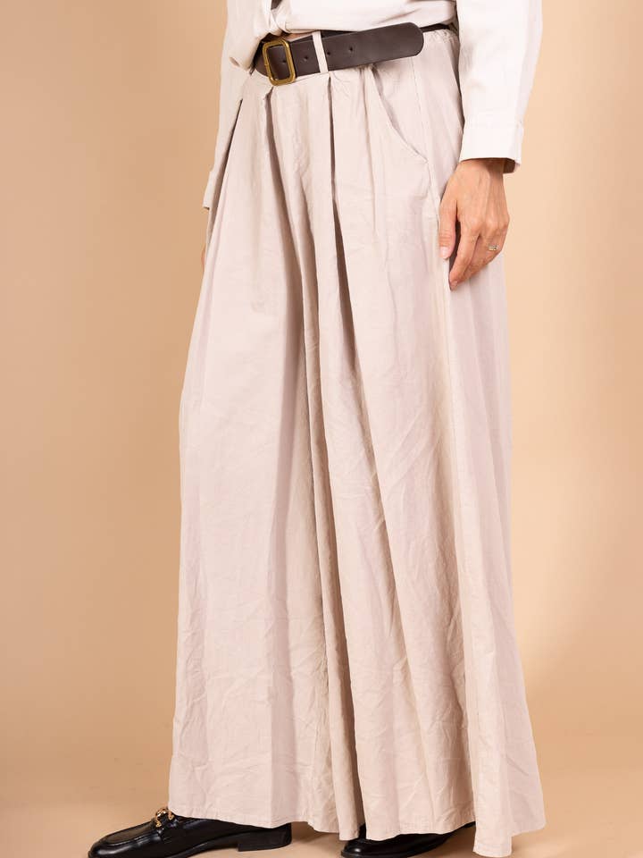 Pépouz' Paris - Wholesale Pants - Women's - Corduroy cotton palazzo pants PPN25511