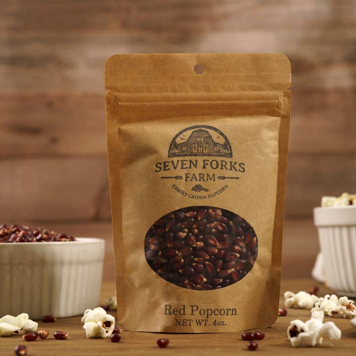 Seven Forks Farm - Vente Pop-corn - Assortiment de sacs de 20 à 4 oz de maïs soufflé cultivé par la famille1