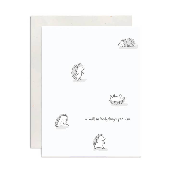 Hedgehugs Card for wholesale by Tales of Eleanor