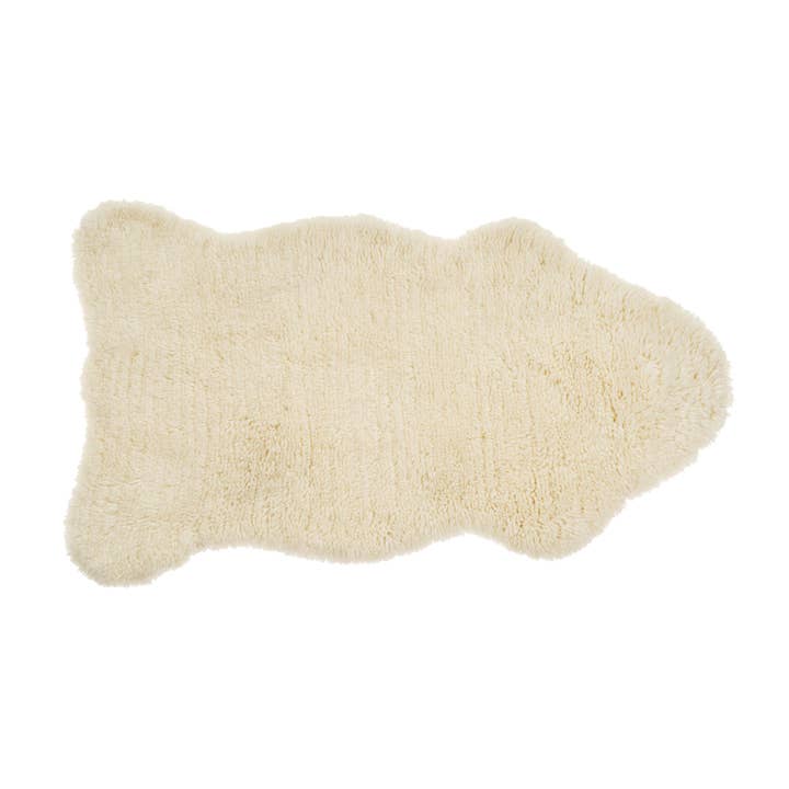 Cotswold Woolen Berber Rug, Ivory - 3x5 for wholesale by Indaba Trading