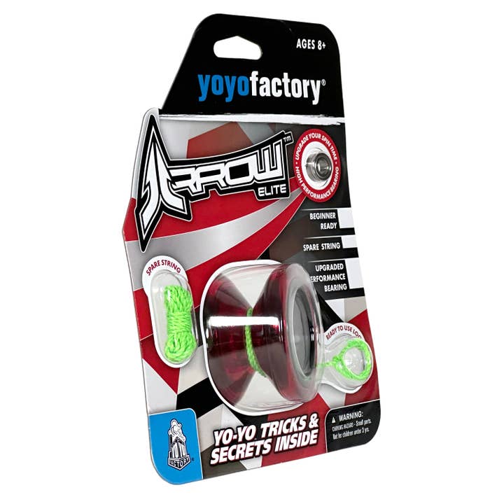Yoyo Factory - Wholesale Classic Toy - Kids - ARROW YoYo RED4