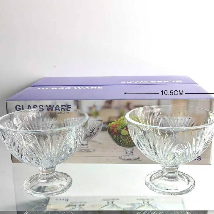 Dessert Bowl 6 pcs Set for wholesale by TZG fragrance