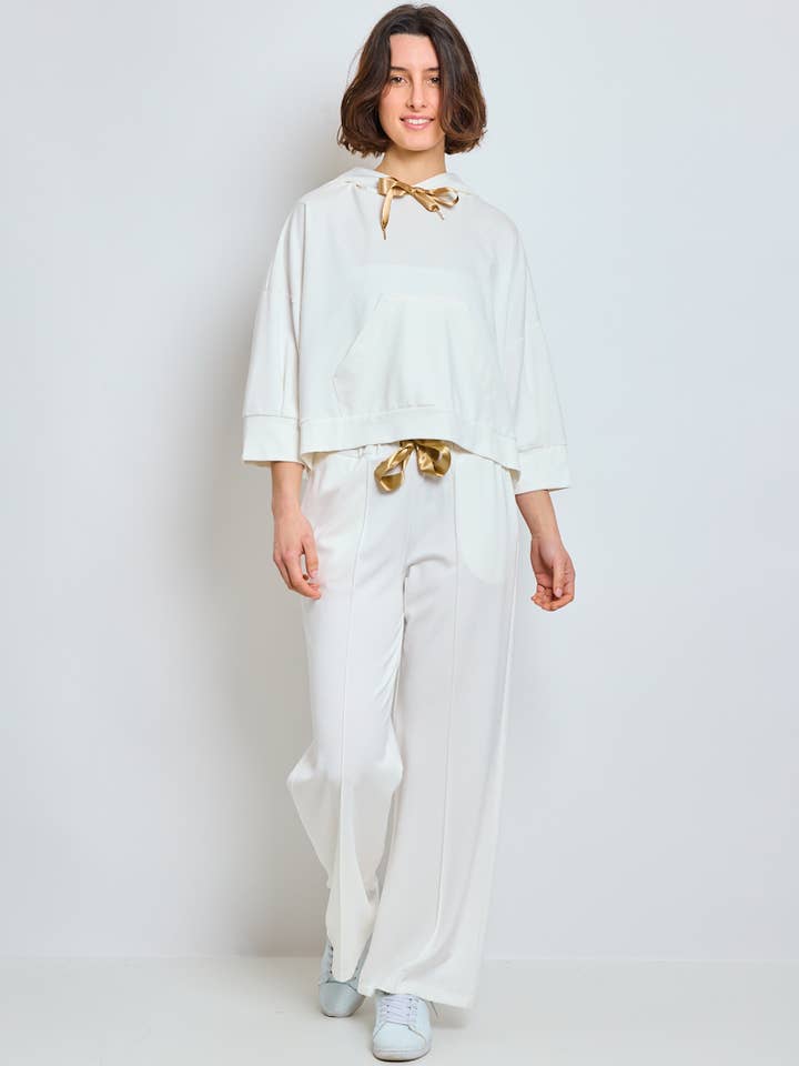 SUNNY STUDIO - Wholesale Pants - Women's - Fluid pants with elastic waistband2