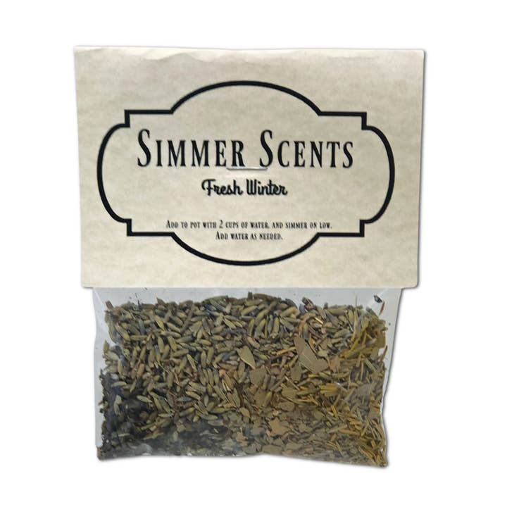 Simmer Scents Fresh Winter -Rosemary, Lavender, Euc, Mint for wholesale by Oily Blends