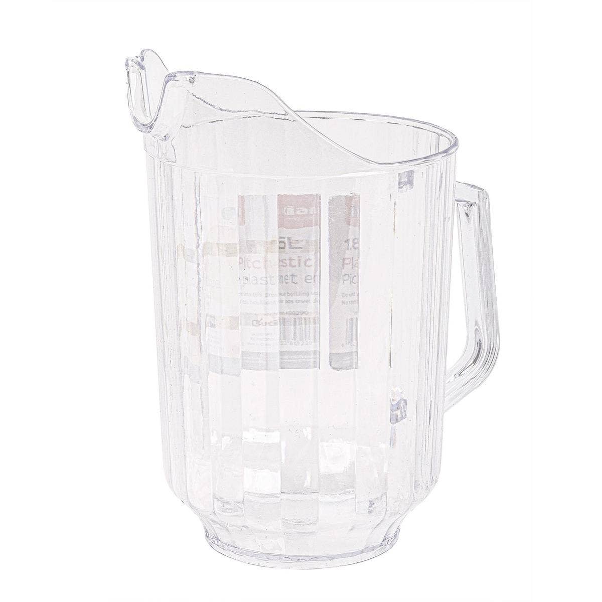 Luciano Gourmet - Wholesale Pitcher - Luciano 1.85L Clr. Plastic Pitcher1