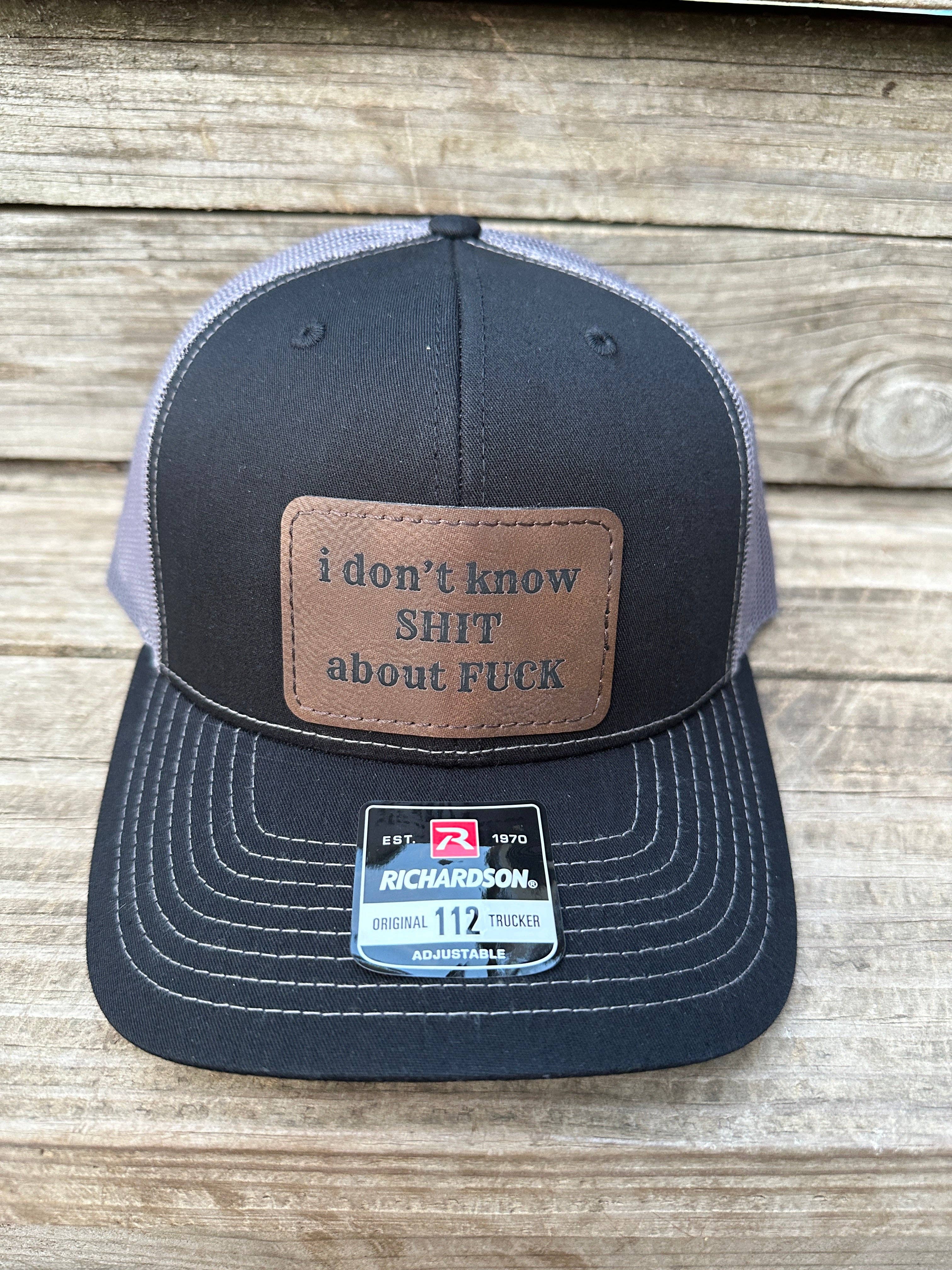 Designed To Flaunt - Wholesale Trucker Hat - Men's - I Don't Know "S" About "F" Men's Richardson 112 Trucker Hat2