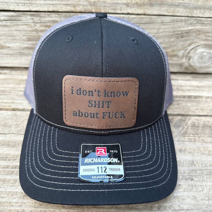 Designed To Flaunt - Wholesale Trucker Hat - Men's - I Don't Know "S" About "F" Men's Richardson 112 Trucker Hat2