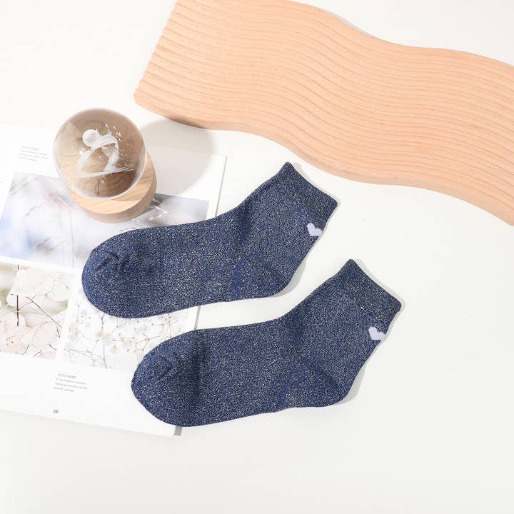 INES DELAURE - Wholesale Socks - Unisex - Heart socks, mid-high12