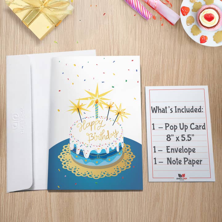 Dirty Pop Cards – wholesale Födelsedagskort – Sensuell Överraskning 3D Pop-Up Ljus & Ljud Födelsedagskort