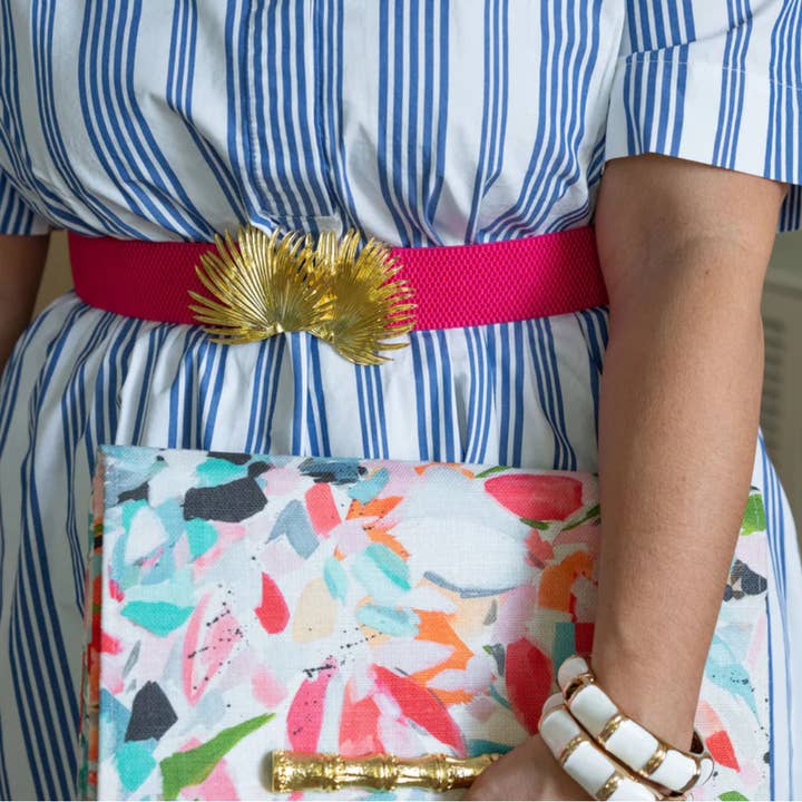 Rosa utbytbar stretchbälte – Flexibelt & stiligt för wholesale av Garland