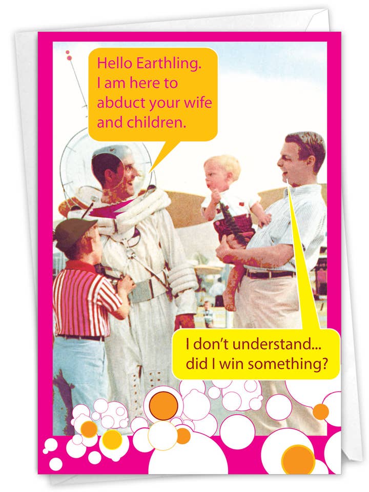 Vatertagskarte - Moon Man für den Großhandel von NobleWorks