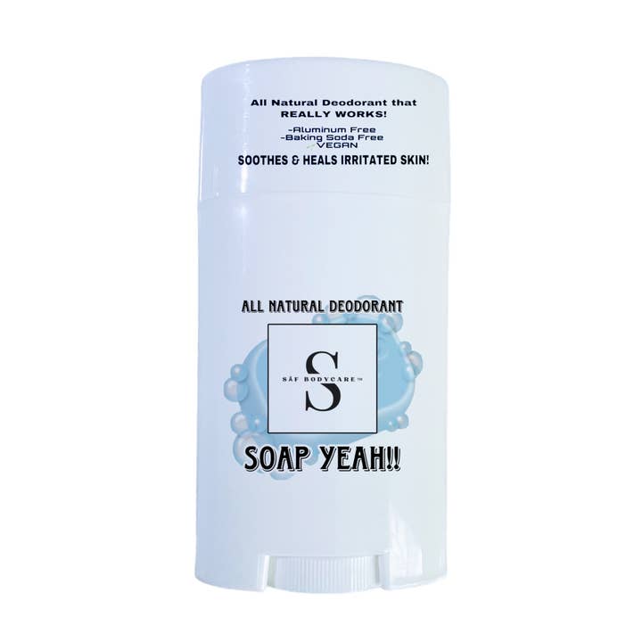 Du savon, oui ! Déodorant naturel, sans aluminium, à base de plantes pour la vente par SĀF Body Care