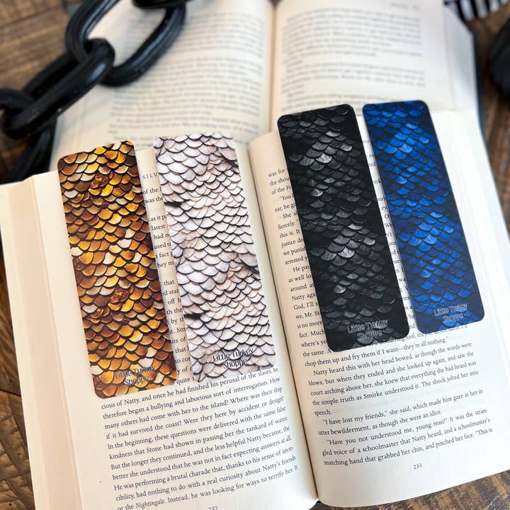 Little Turkey Shoppe - Wholesale Bookmark - Dragon Scale Bookmarks, Set 14