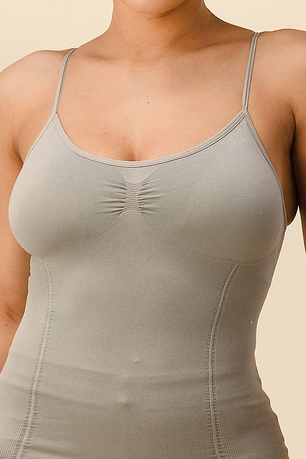 Amerikan Basics - Wholesale Camisole - Women's - Shelf Bra Seamless Camisole 6