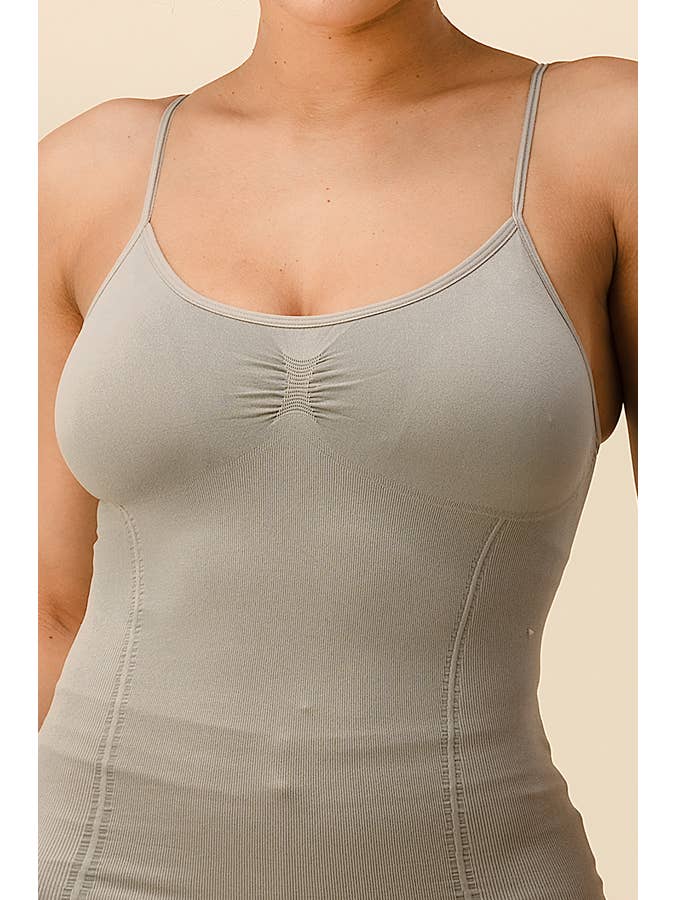 Amerikan Basics - Wholesale Camisole - Women's - Shelf Bra Seamless Camisole 6