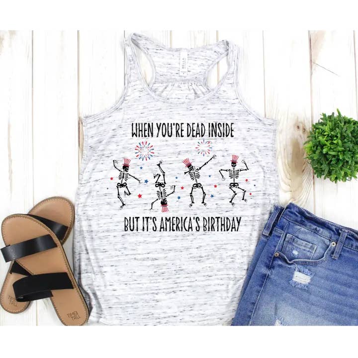 America's Birthday Women's Tank Top for wholesale by BLNDesigns