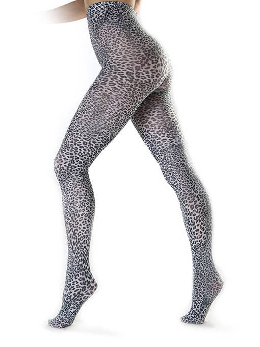 Pamela Mann - Wholesale Tights - Women's - Petite Leopard Printed Tights