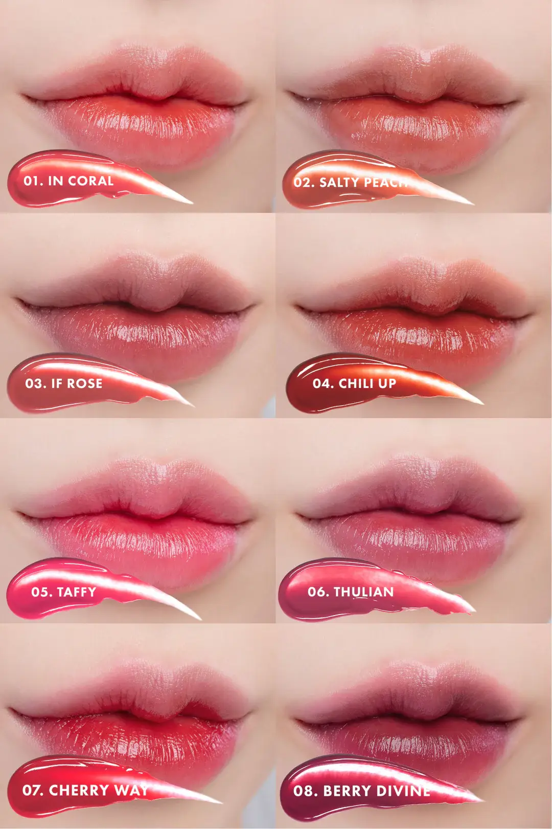 Kosmic - Kbeauty Skincare - Venta al por mayor Pintalabios - [ROMAND] TINTE DE AGUA ROJIZO - 6 COLORES5