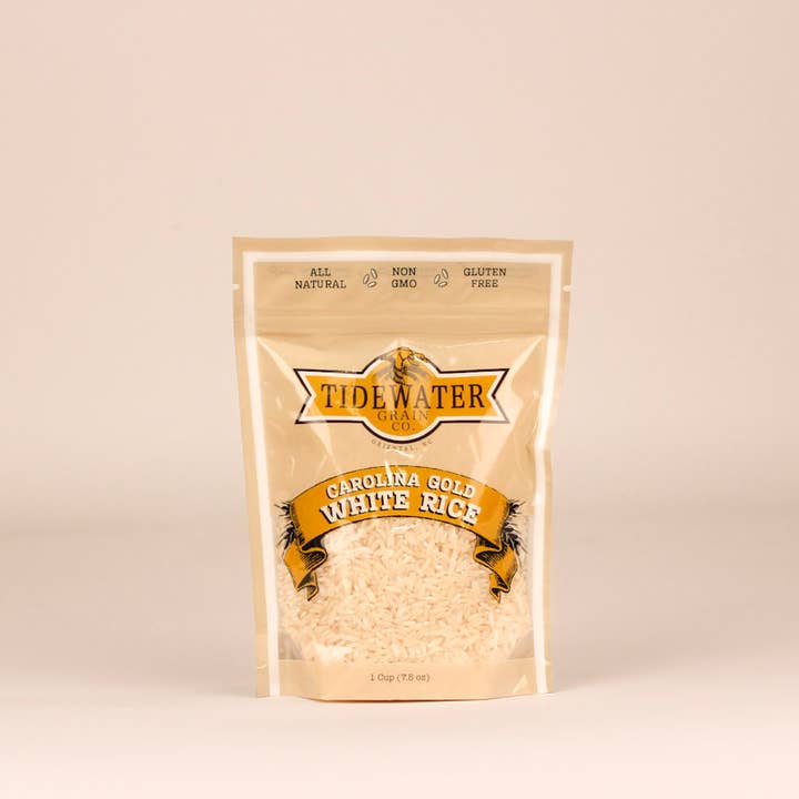 Riz Carolina Gold Heirloom - 1 tasse pour la vente par Tidewater Grain Company