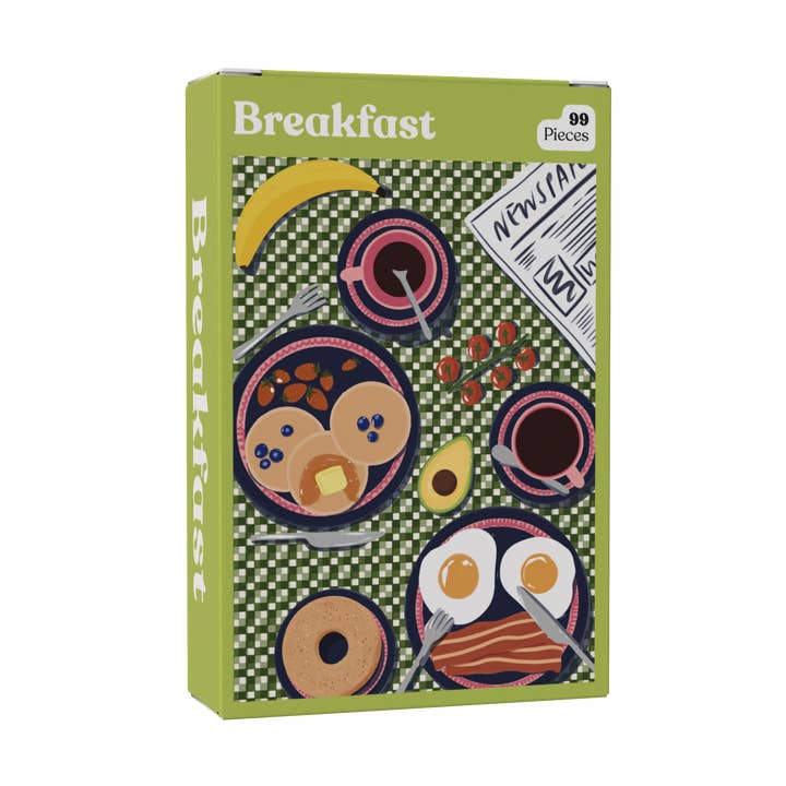 Breakfast | 99 Piece Jigsaw Puzzle for wholesale by Puzzledly