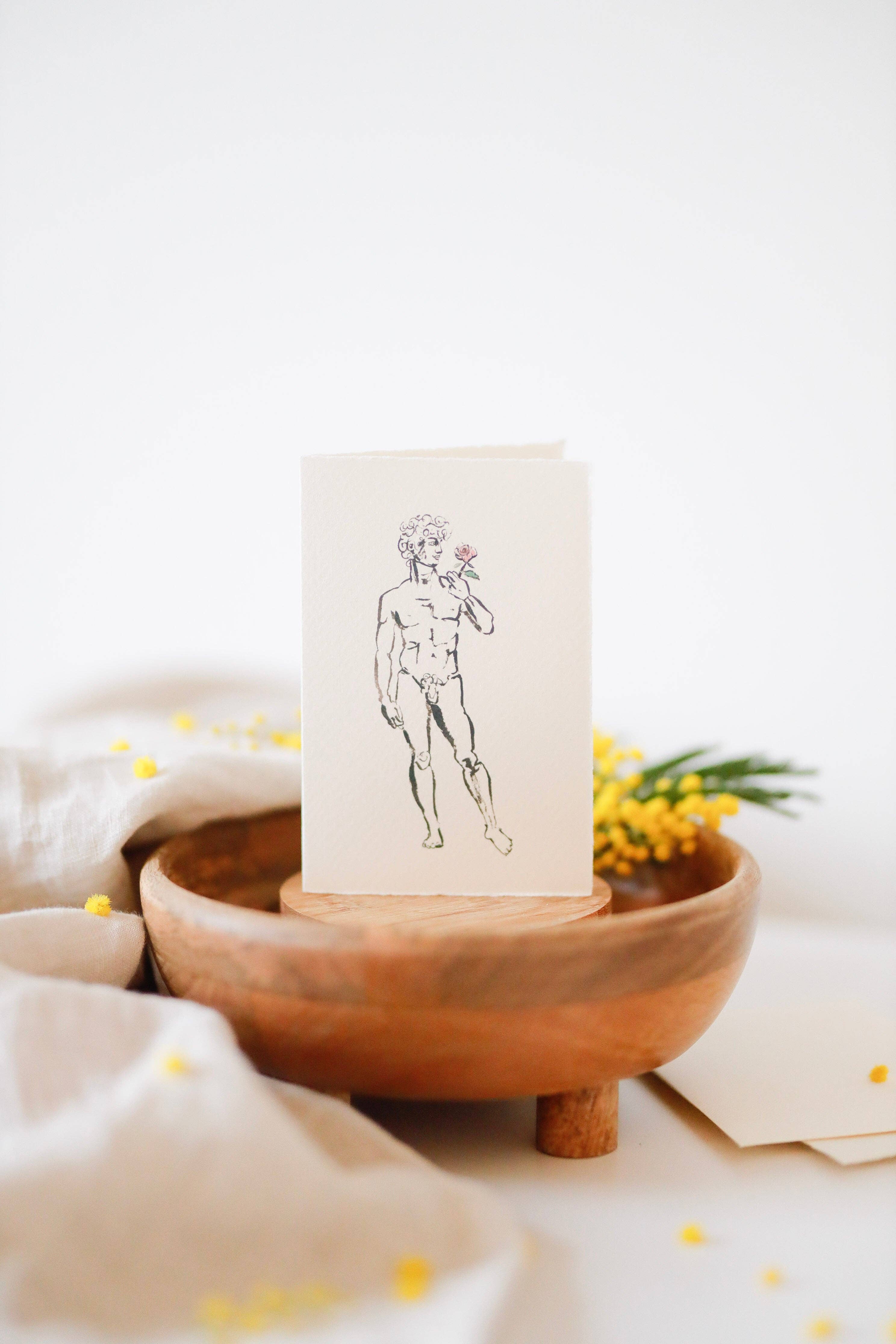 Sophie Amelia Creates - Wholesale Love Card - David in Love - Romantic card1