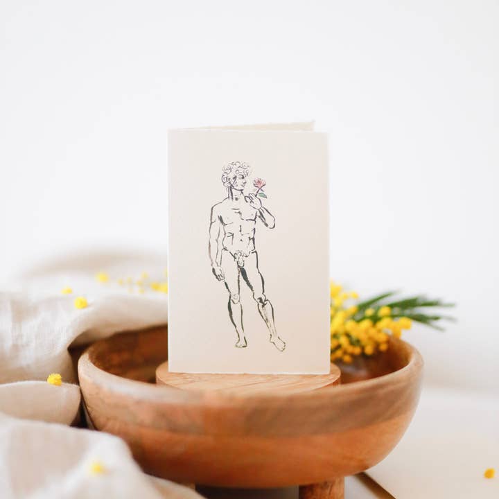 Sophie Amelia Creates - Wholesale Love Card - David in Love - Romantic card1