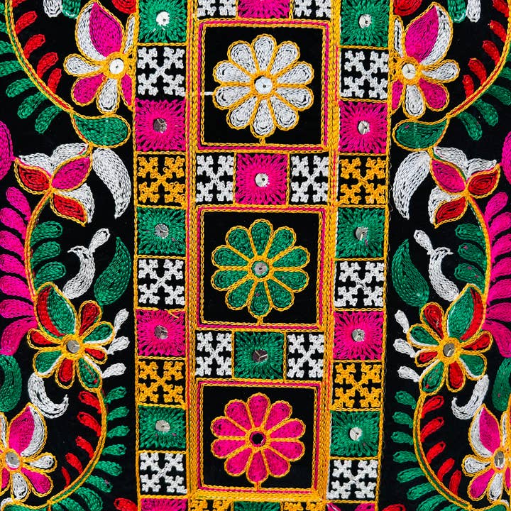 Meghcraft – Engroshandel Tote bag - Dame – Indisk broderet patchworktaske kvindetaske boho-tasker11