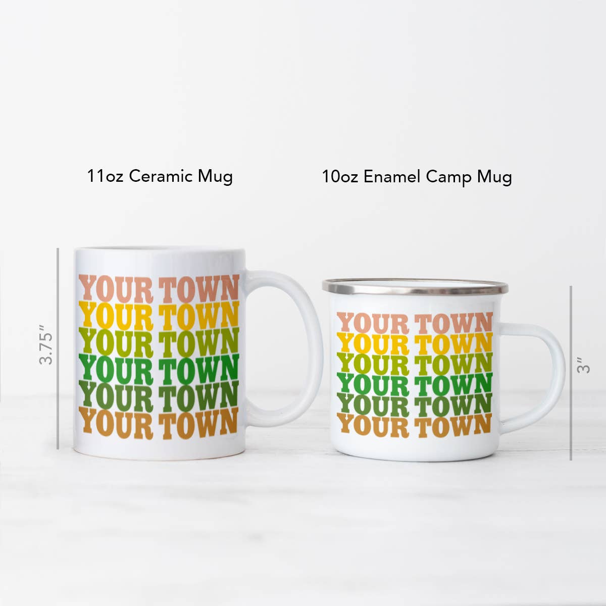 Rock Scissor Paper - Wholesale Coffee Mug - Personalized City Ceramic Mug - Supergraphics name drop6