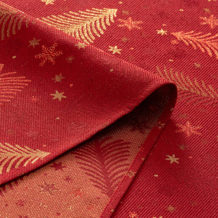 GAMUSI - Wholesale Tablecloth - CHRISTREE jacquard cotton Christmas tablecloth15