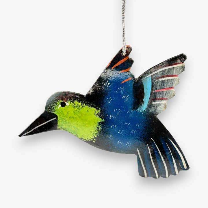 Metal Hummingbird Ornament for wholesale by Dandarah