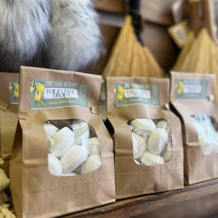 The Ash House Soap Studio - Wholesale Toilet Cleaner - The Ash House Toilet Cleaning Drops 16 oz