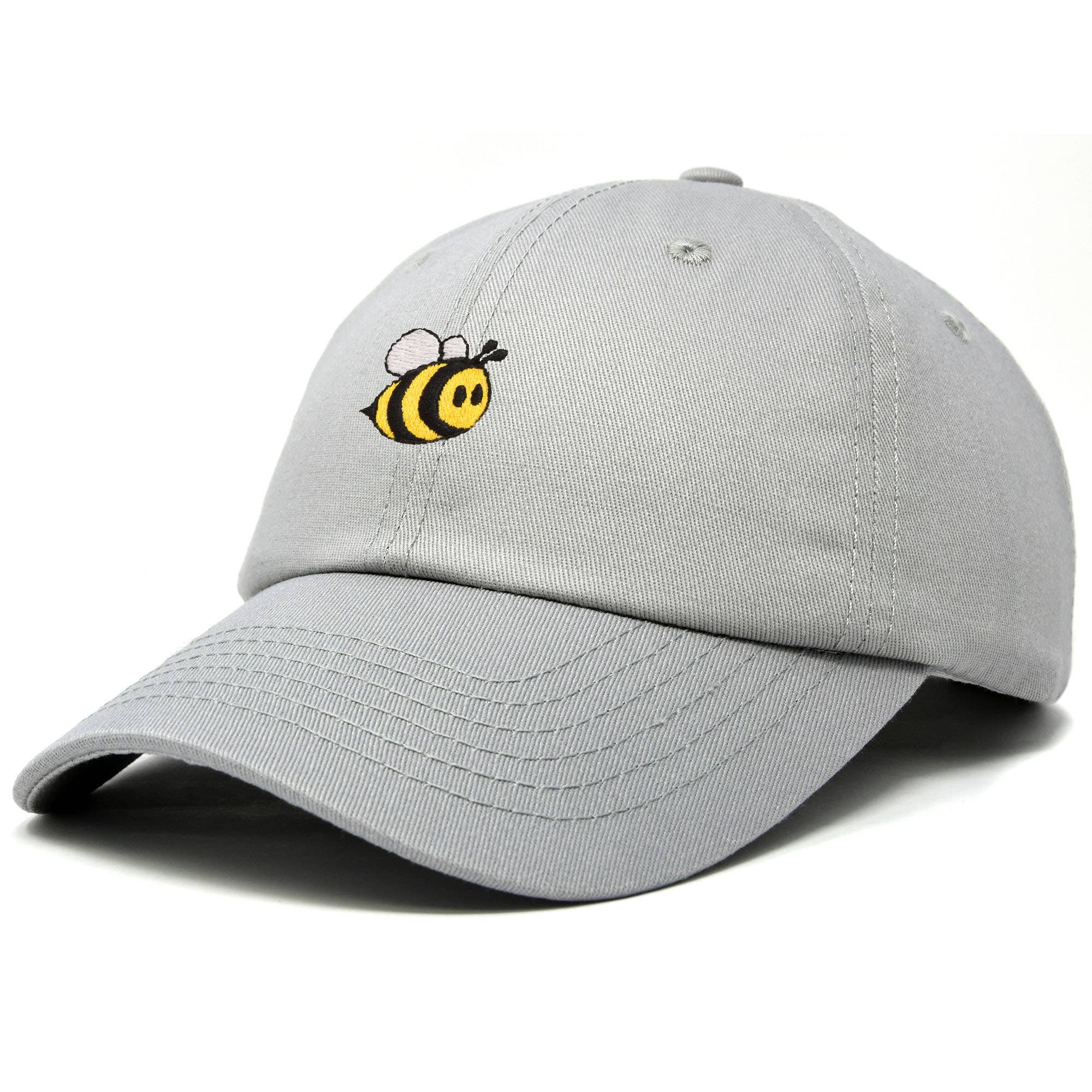 Dalix - Wholesale Baseball Cap - Unisex - DALIX Bumble Bee Baseball Cap Dad Hat Embroider Womens Girls23