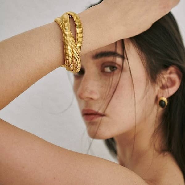 Chunky Stretch Design Armbånd - 3 tråde for engroshandel hos LanLivia