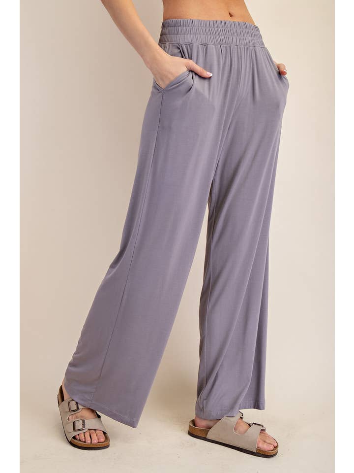 Rae Mode - Wholesale Pants - Women's - VISCOSE MODAL WIDE LEG PANT11