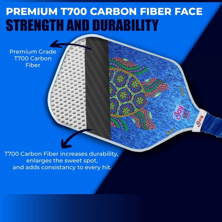 4JoyPaddles - Wholesale Sporting Accessories - AMP4 Pickleball Paddle - Retro5