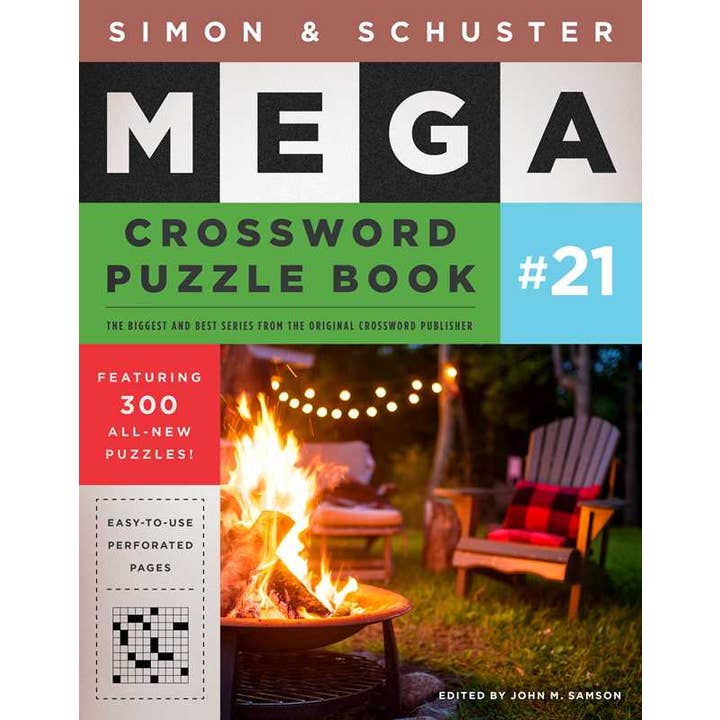 Simon & Schuster Mega Crossword Puzzle Book #21 by for wholesale by Simon & Schuster