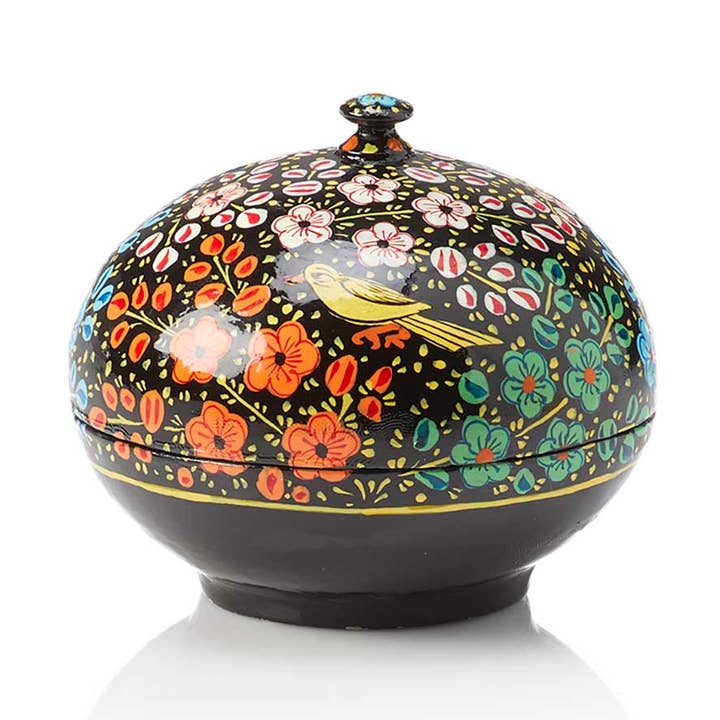 Midnight Garden Lidded Jewelry Box for wholesale by SERRV International