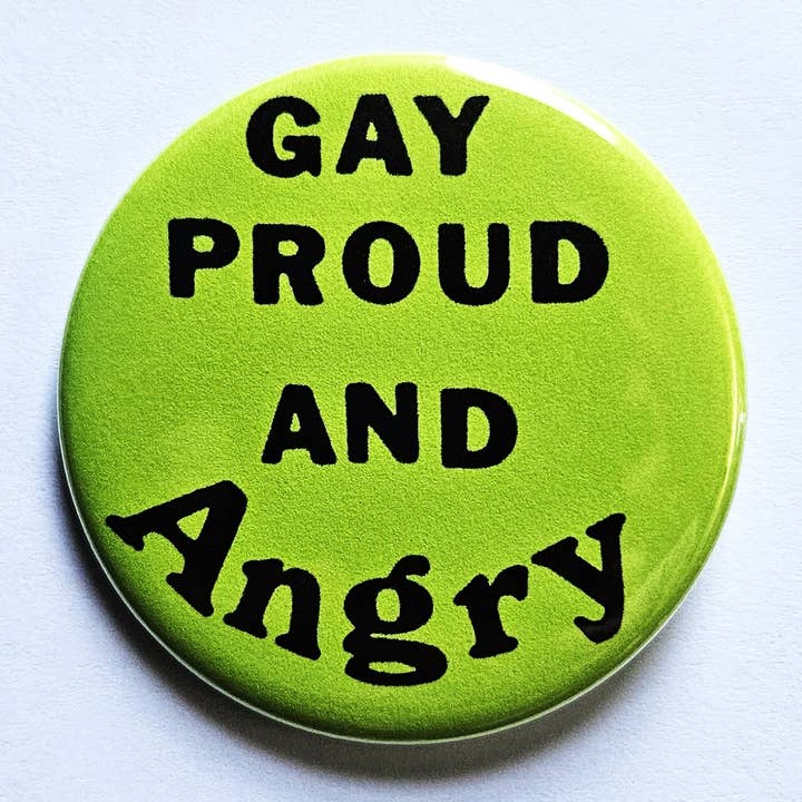 Flip The Record - Wholesale Lapel Pin/Button - Vintage Pride Buttons Magnets & Bottle Openers. set 05