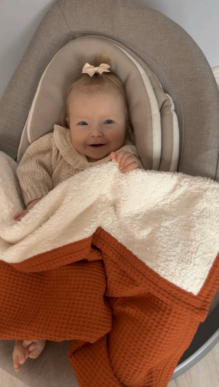 Pastel Baby - Wholesale Deken - Kinderen en baby - Warme pluche deken voor baby/peuter in poedermint4