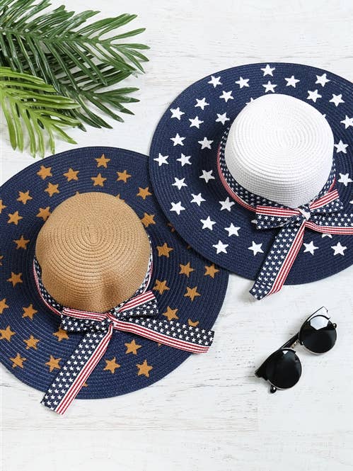 Chapeau de disquette drapeau américain pour la vente par MYS Wholesale Inc