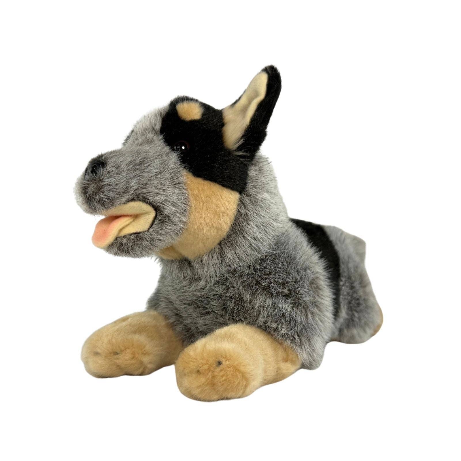 Bocchetta Plush Toys – Engroshandel Tøjdyr - Hund – Rusty - Kvæghund - 28 cm slasket3