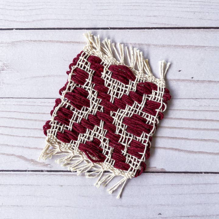 Daughter Handwovens - Wholesale DIY Craft Kit - Woven Coaster Kit1