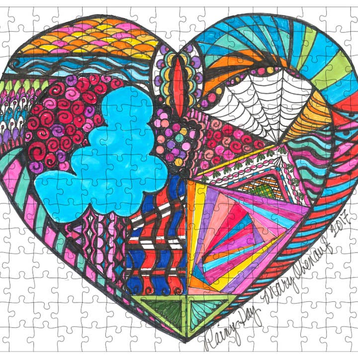 Rays of Love Puzzles for wholesale by Mary O's Imagination