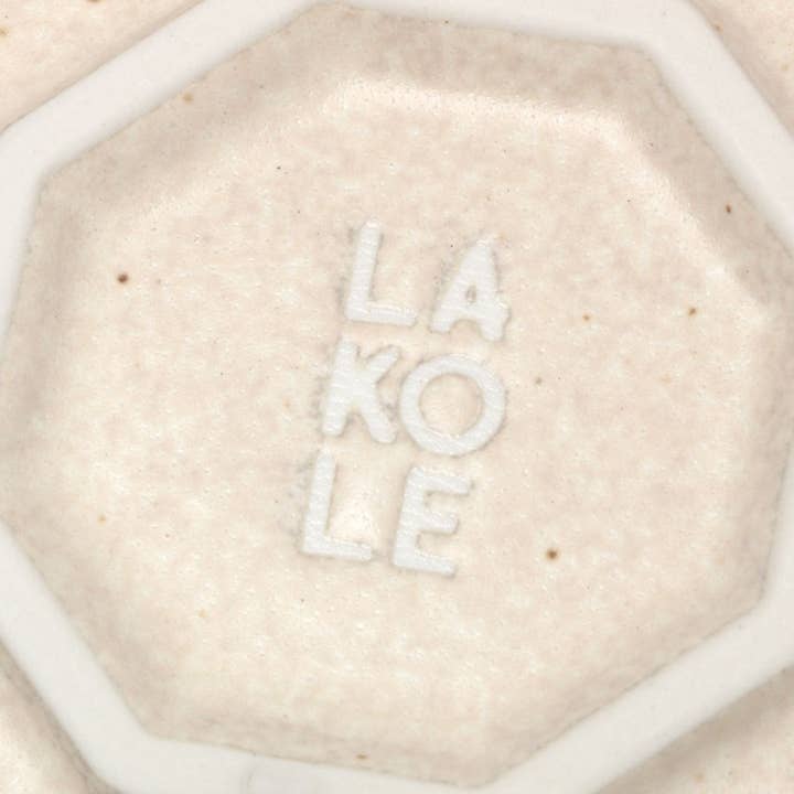 LAKOLE - Wholesale Dinner Plate - Mino Ware Octagon Plate Large