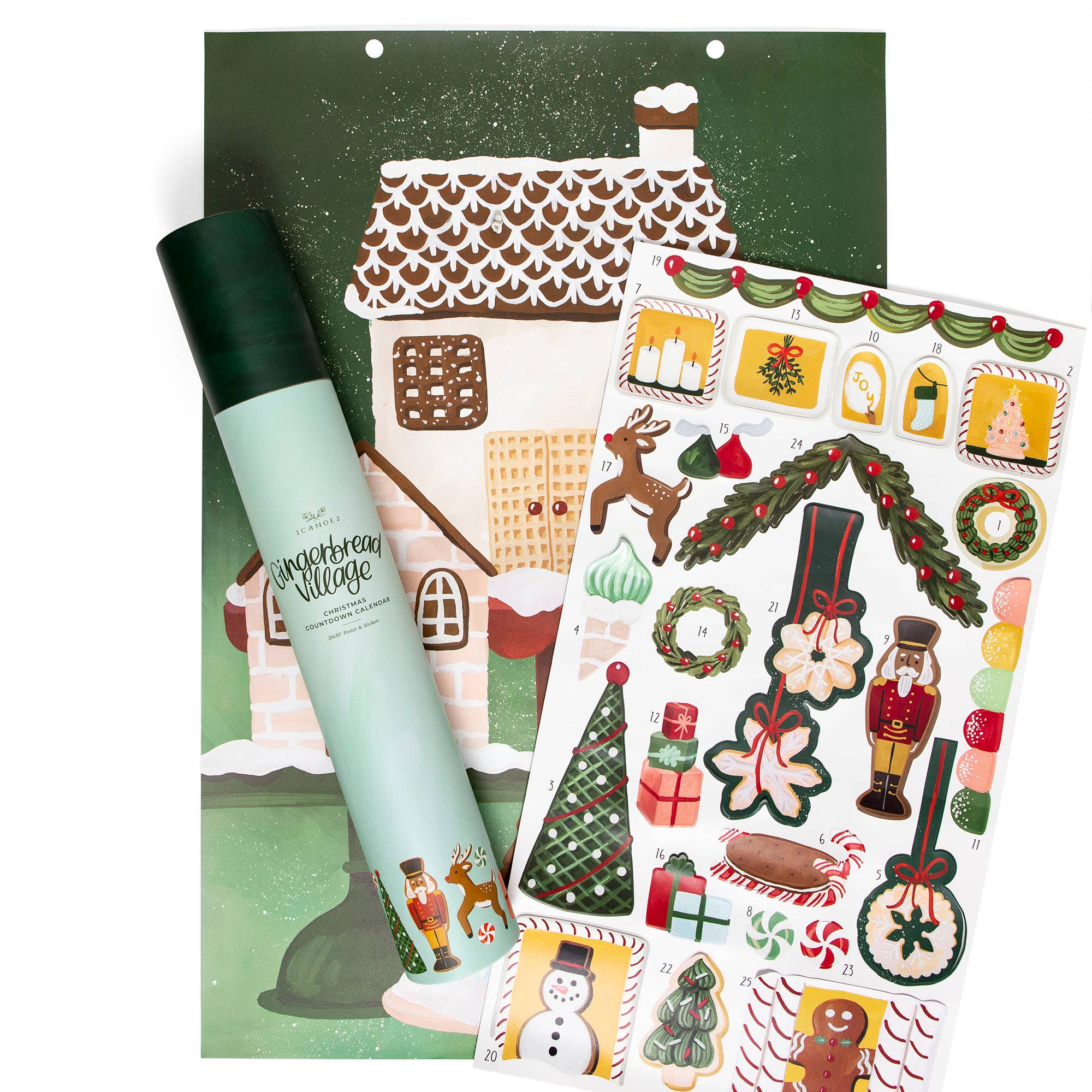 1canoe2 | One Canoe Two Paper Co. – wholesale Adventskalender – Julnedräkningskalender - Pepparkaksbyn3
