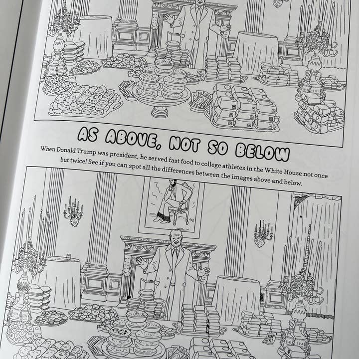 Eyedot Creative - Wholesale Coloring Book - Adult - Welcome to the Big Flop: Conservative Clown Coloring Book