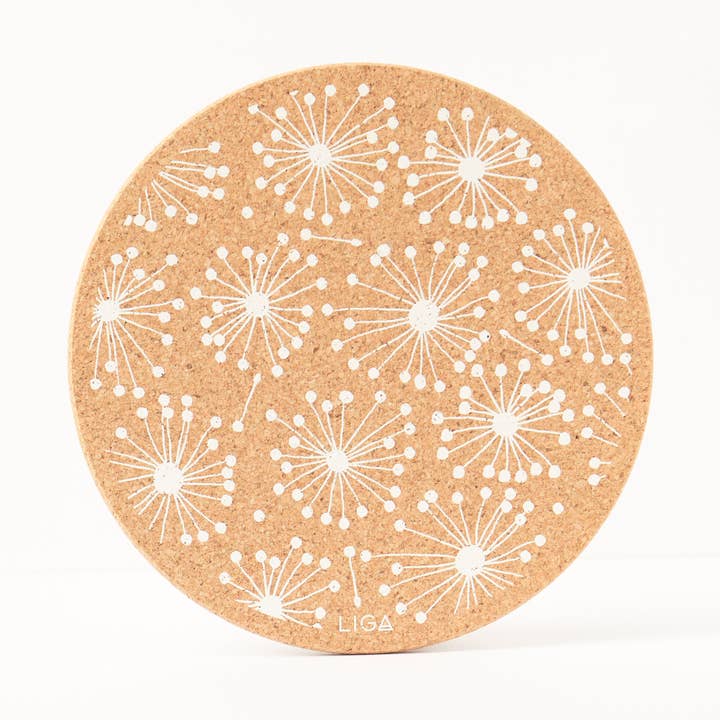 Cork Placemats | Dandelion for wholesale by LIGA